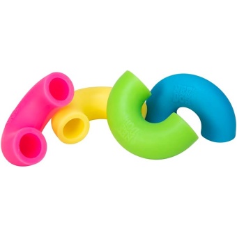 NeeDoh Mac - Squeeze - 4 Squishy Noodles - Assorted